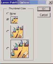 Параметры слоя